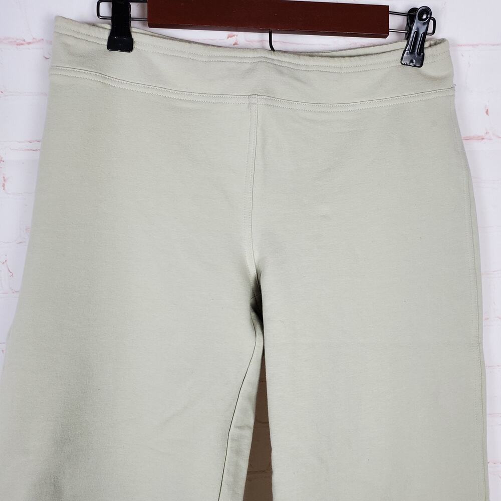 Neon Buddha Pants S Beige Capri Cropped Yoga Meditation Pull On Comfort Stretch - Picture 4 of 10
